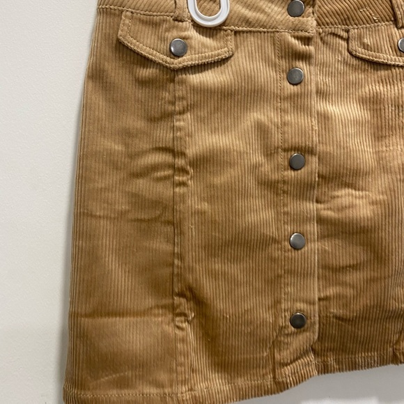 Corduroy mini skirt - Picture 3 of 6